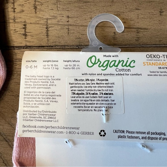 Baby girl socks with ruffles bundle - 4 pairs of socks - 0-6 months - new! - Picture 3 of 3